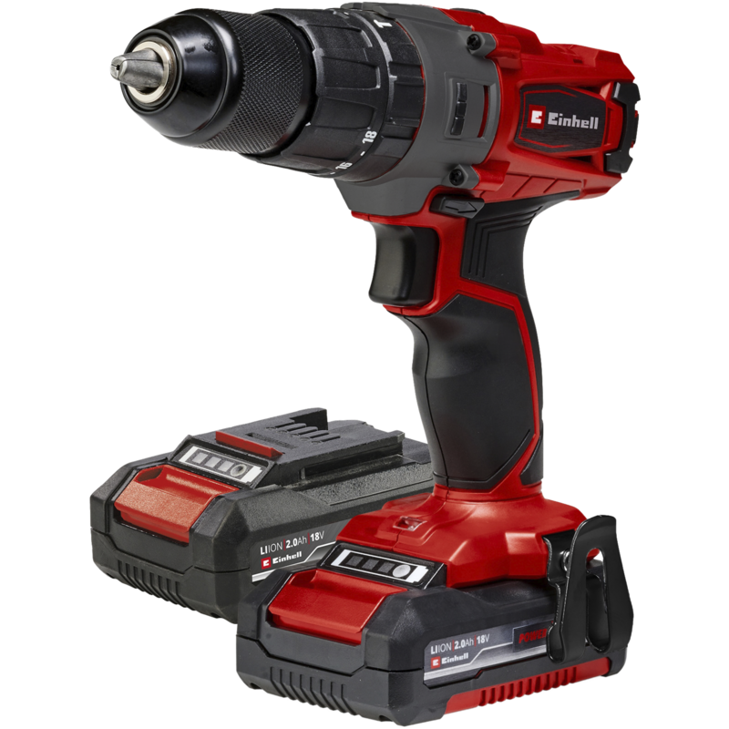 EINHELL Power X-Change Akku-Schlagbohrschrauber TE-CD 18/2 Li-i +64, 18Volt