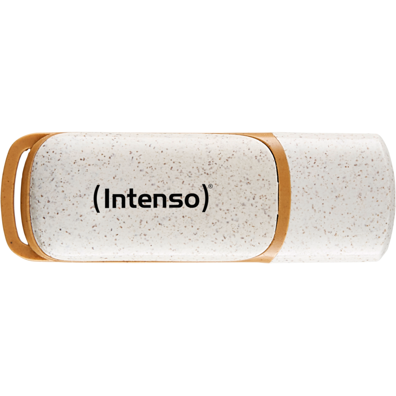 Intenso Green Line 64 GB USB-Stick, beige/braun, USB-A 3.2 Gen 1