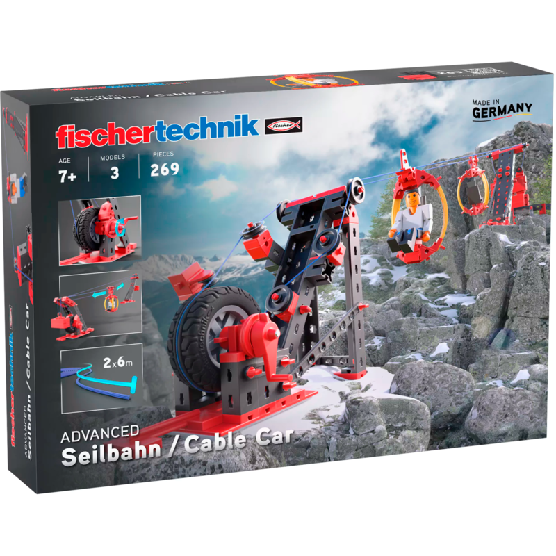 fischertechnik Advanced Seilbahn Konstruktionsspielzeug