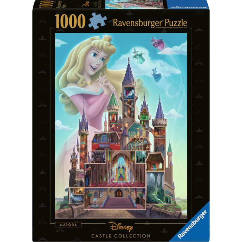 Ravensburger Puzzle Disney Castle Collection: Aurora, 1000 Teile