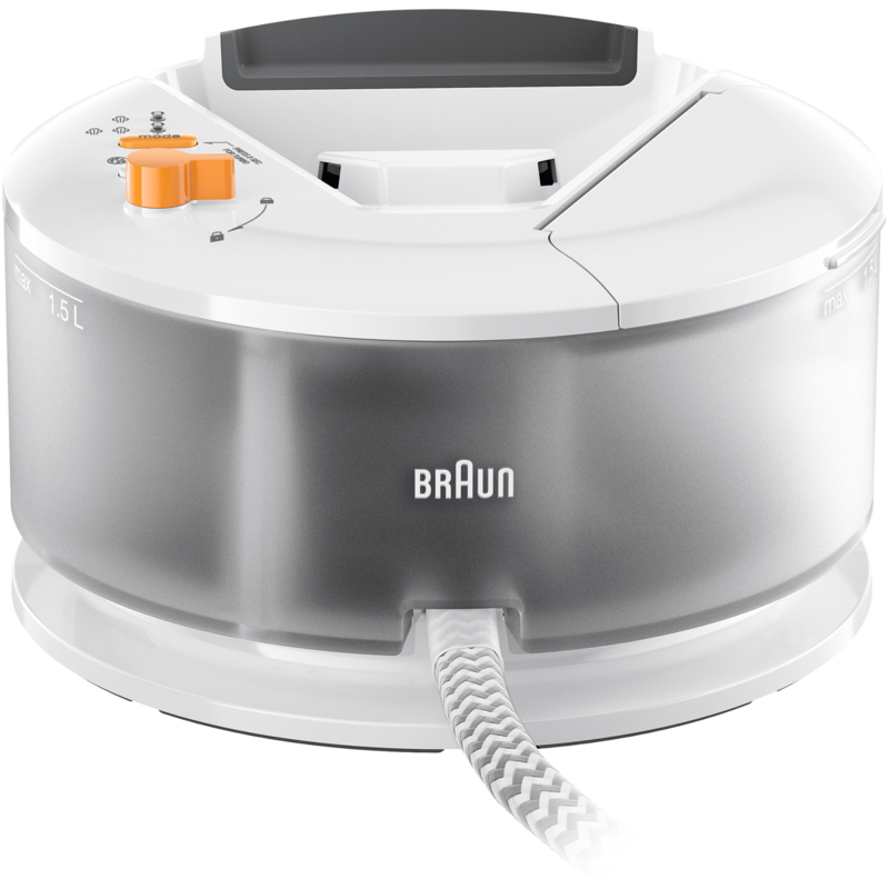 Braun CareStyle Compact IS 2132 WH Dampfbügelstation, weiß/orange