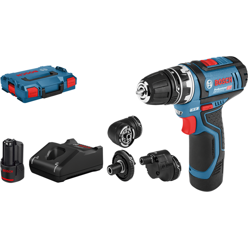 Bosch Professional Akku-Bohrschrauber GSR 12V-15 FC Professional, 12Volt