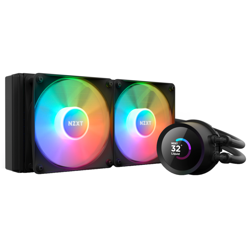 NZXT Kraken 240 RGB 240mm Wasserkühlung, schwarz