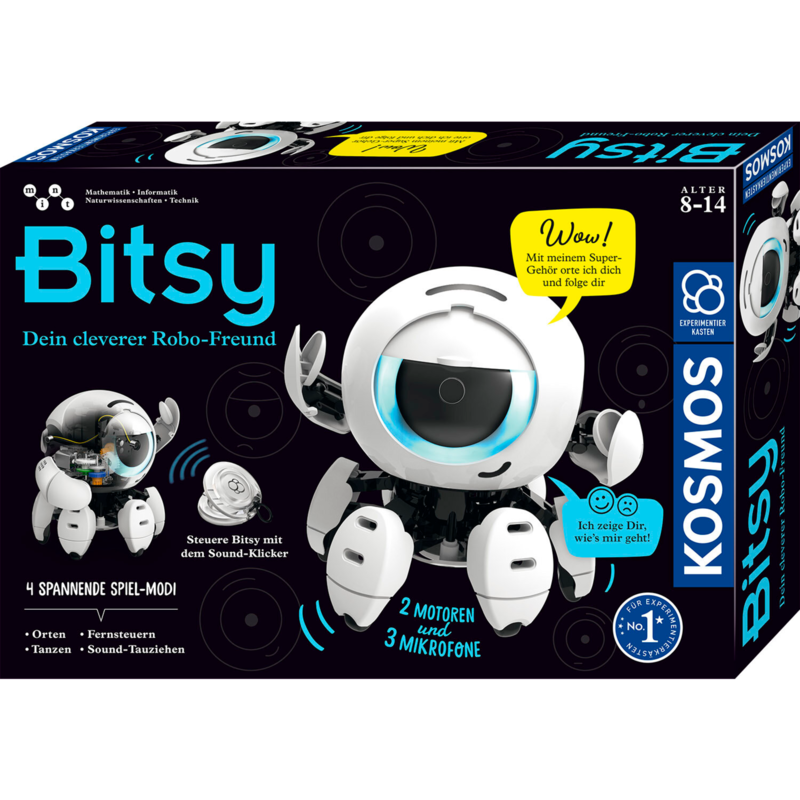 Kosmos Bitsy - Dein cleverer Robo-Freund Experimentierkasten