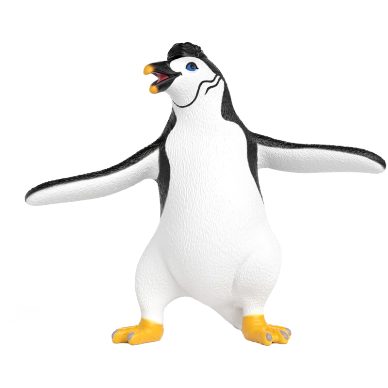 Schleich Die Schule der magischen Tiere - Juri der Pinguin Spielfigur