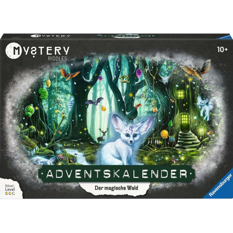 Ravensburger Mystery Adventskalender - Der magische Wald Rätselspiel