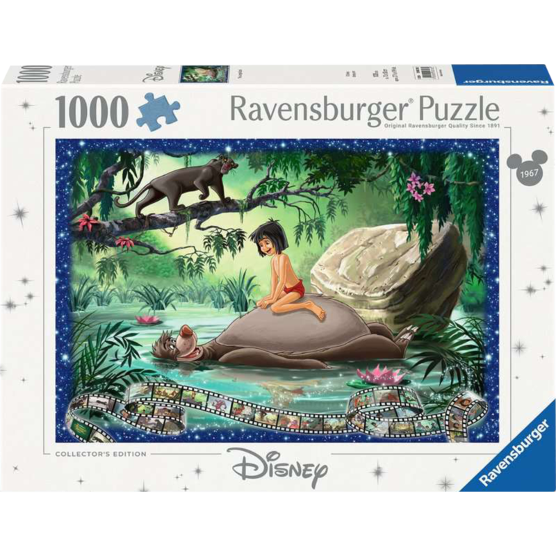 Ravensburger Puzzle Disney Collector's Edition - Das Dschungelbuch, 1000 Teile