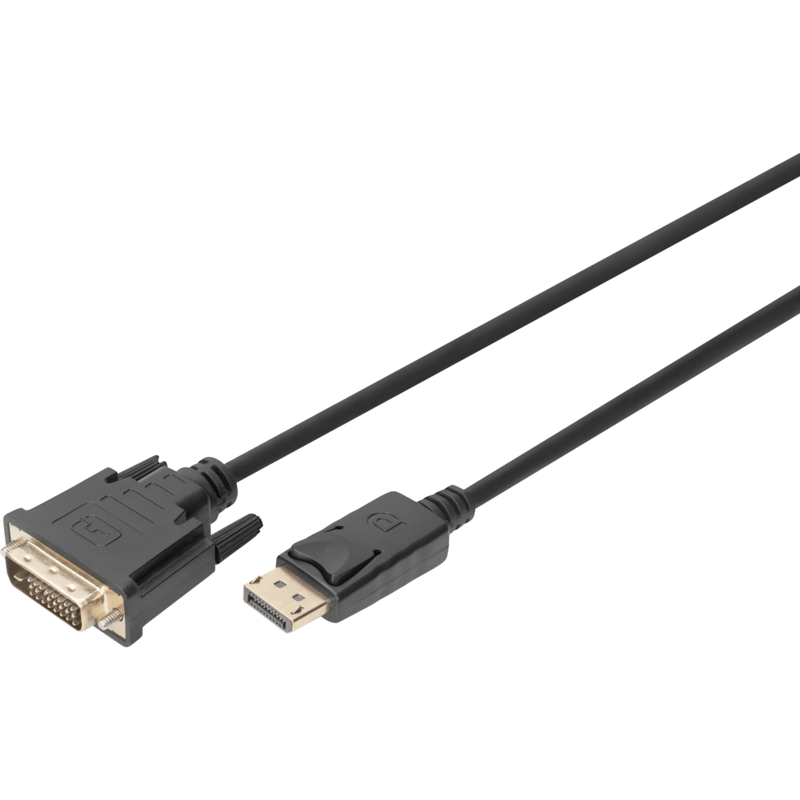 Digitus Adapterkabel DisplayPort > DVI-D, schwarz, 3 Meter
