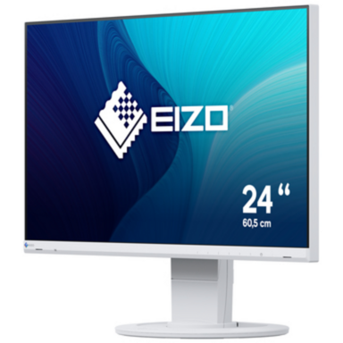 EIZO Flexscan EV2460-WT Generalüberholt LED-Monitor, weiß, FullHD, IPS, USB-Hub, Generalüberholt