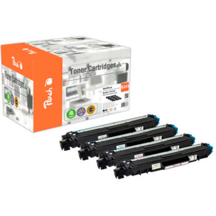 Peach Toner Spar Pack 112242, kompatibel zu Brother TN-243