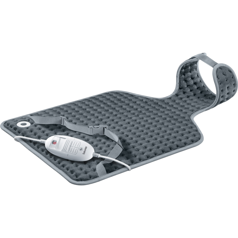 Beurer Rücken-/Nacken-Heizkissen HK 53 Cosy , anthrazit, 62 x 42 cm, Gebraucht