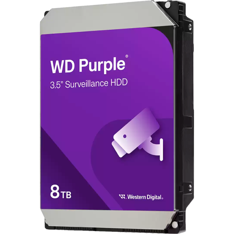 WD Purple 8 TB Festplatte, SATA 6 Gb/s, 3,5"