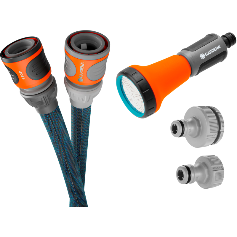 GARDENA Textilschlauch Liano Xtreme 1/2", 15 Meter Set Schlauch