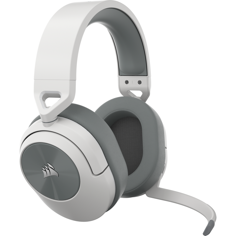 Corsair HS55 Wireless Gaming-Headset, weiß, Bluetooth, 2.4 GHz Audio