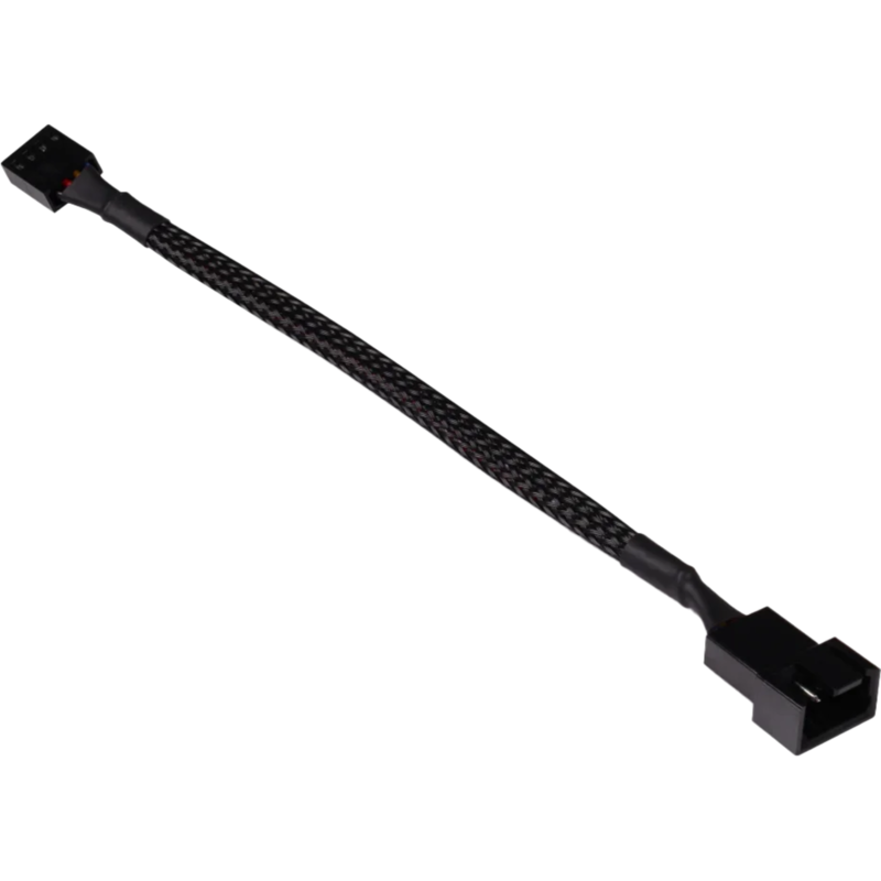 Alphacool Verlängerungskabel 4-Pin auf 4-Pin, 15cm, schwarz