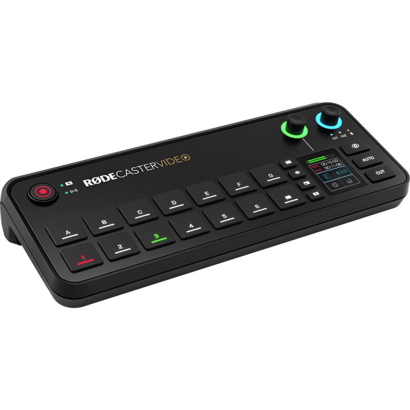 Rode Microphones RØDECaster VIDEO Mischpult, schwarz, USB-C, Bluetooth 5.3