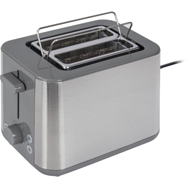 Braun Toaster PurShine HT 1510 GY, edelstahl/grau, 900 Watt, für 2 Scheiben