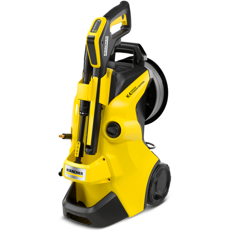 Kärcher K 4 Premium Power Control Flex Hochdruckreiniger, gelb/schwarz, mit