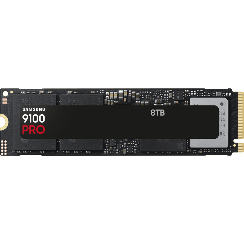 Samsung 9100 PRO 8 TB SSD, PCIe 5.0 x4, NVMe 2.0, M.2 2280