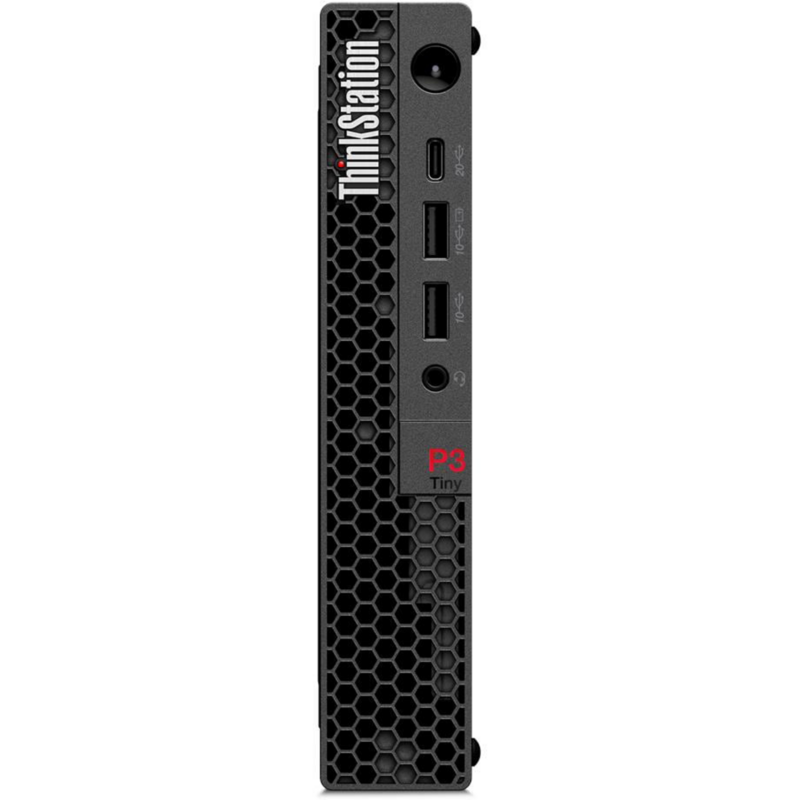 Lenovo ThinkStation P3 Tiny Gen 2 (30K5002GGE) Mini-PC, schwarz, Windows 11 Pro