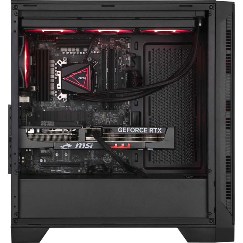 ALTERNATE Custom PC Series • Red Lucky Elements Gaming-PC, schwarz, ohne
