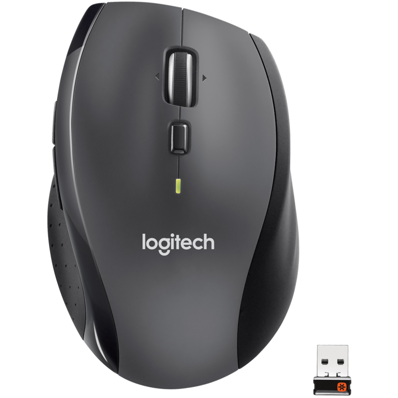 Logitech M705 Marathon Maus, anthrazit