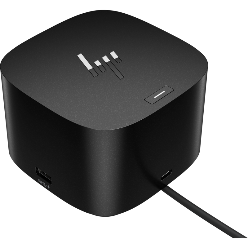 HP Thunderbolt Dock G4 120 W Dockingstation, schwarz, 120 Watt, USB-C
