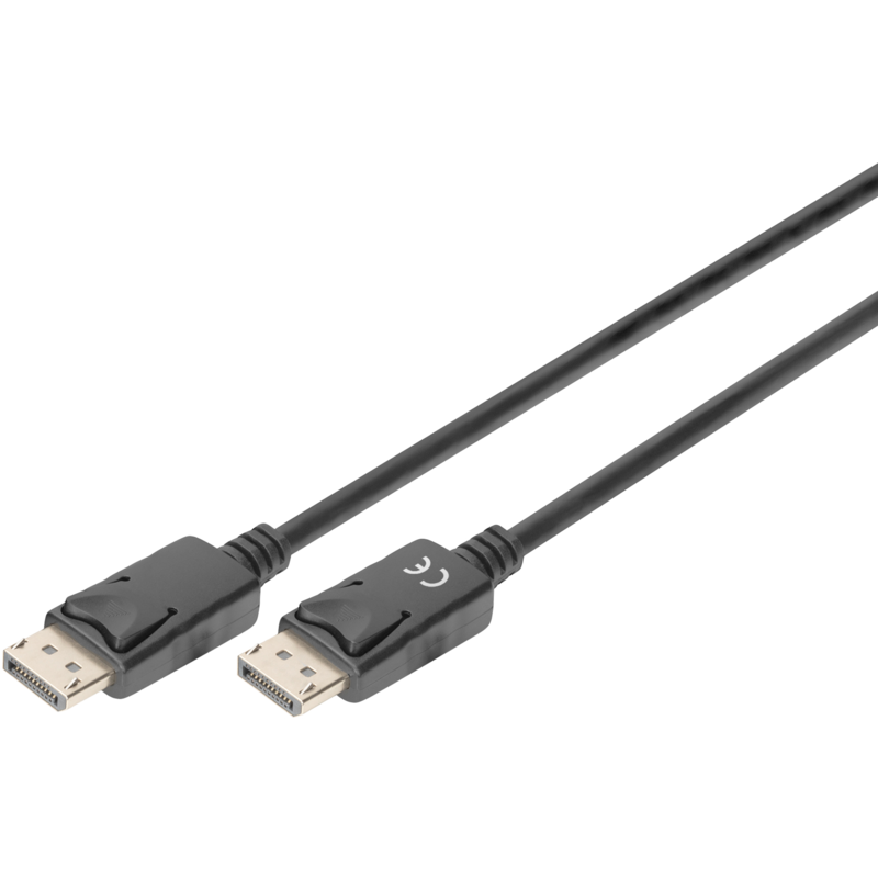 Digitus DisplayPort Anschlusskabel, UHD 4K Kabel, schwarz, 2 Meter
