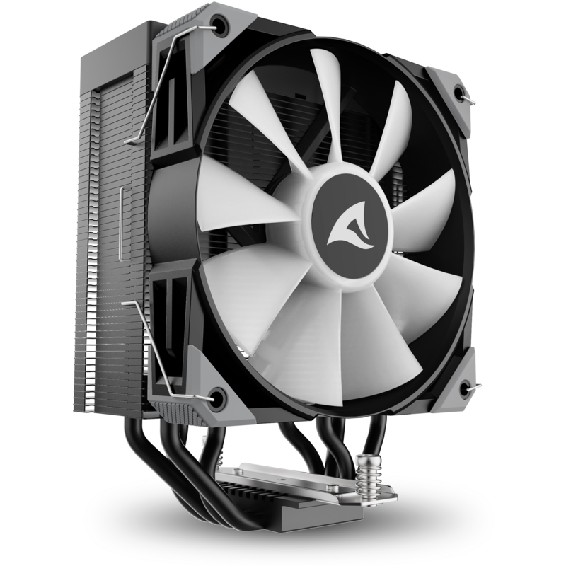 Sharkoon A40 RGB CPU-Kühler, schwarz