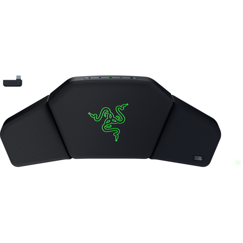 Razer Clio Lautsprecher, schwarz, Wireless Speaker Head Cushion