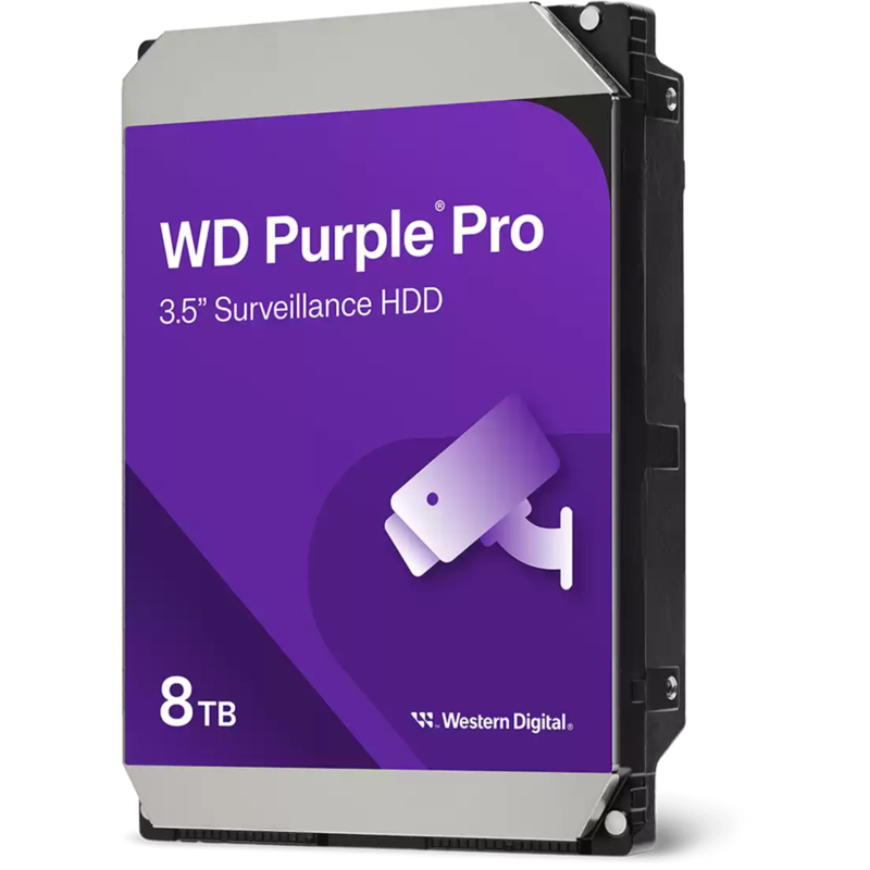WD Purple Pro 8 TB Festplatte, SATA 6 Gb/s, 3,5"