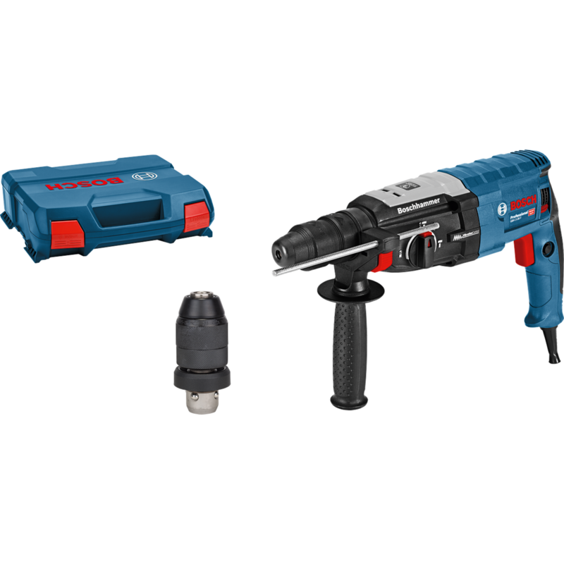 Bosch Professional Bohrhammer GBH 2-28 F Professional, blau/schwarz, 880 Watt