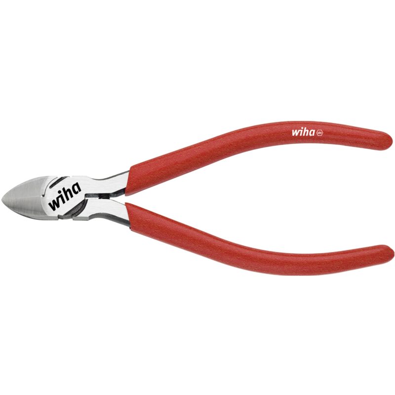 Wiha Feinmechaniker-Seitenschneider Classic Schneid-Zange, rot