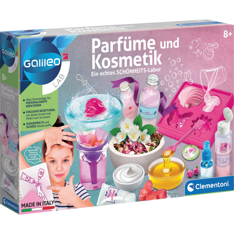 Clementoni Mein Kosmetik-Labor Experimentierkasten