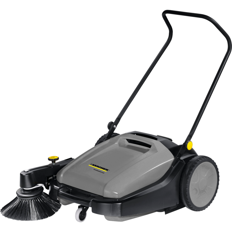 Kärcher KM 70/20 C Kehrmaschine, grau/schwarz, mit Seitenbesen