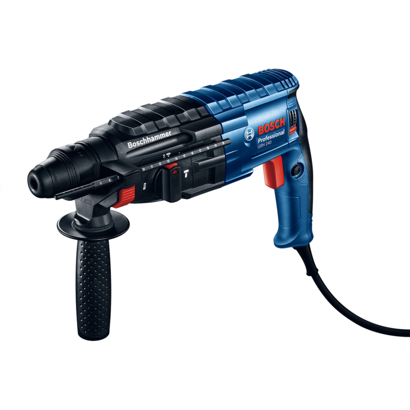 Bosch Professional Bohrhammer GBH 240 Professional, SDS-plus, blau/schwarz, 790