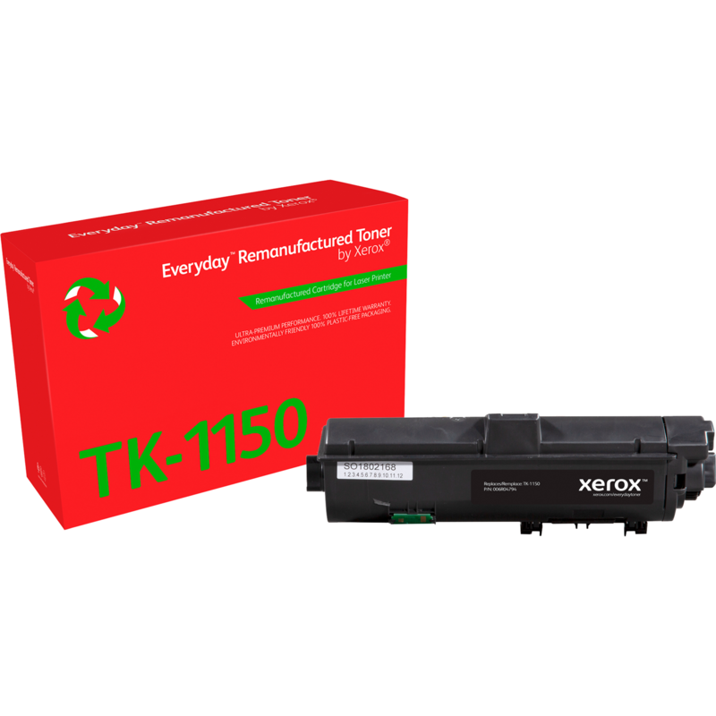 Xerox Everyday Toner schwarz 006R04794, wiederaufbereitet, kompatibel zu Kyocera, Generalüberholt