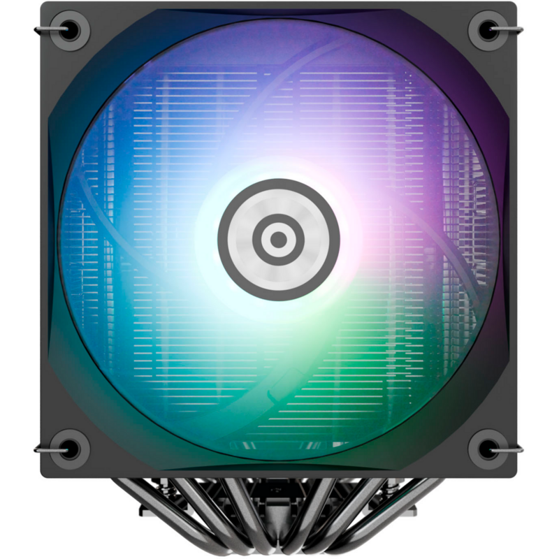 Enermax ETS-TD60 Digital ARGB CPU-Kühler, schwarz/weiß