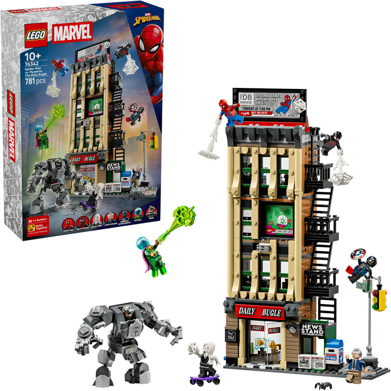 LEGO Marvel Super Heroes Spider-Man vs. Mysterio: Daily Bugle