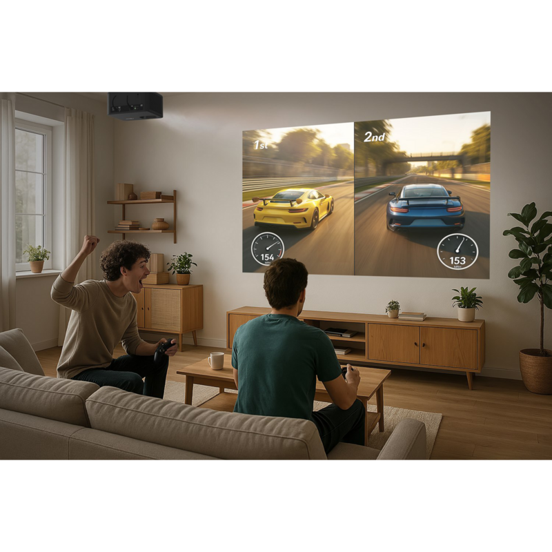 Optoma Photon Life PK32 DLP-Beamer, schwarz, UltraHD/4K, 1100 Lumen