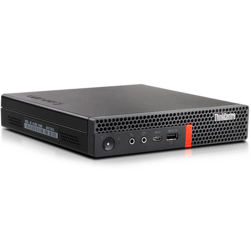 Lenovo ThinkCentre M920q Tiny (10V8) Generalüberholt Mini-PC, schwarz, Windows, Generalüberholt