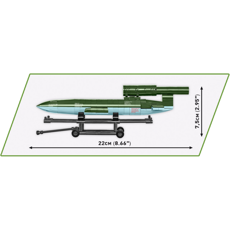 COBI V-1 Flying Bomb (FI 103) Konstruktionsspielzeug