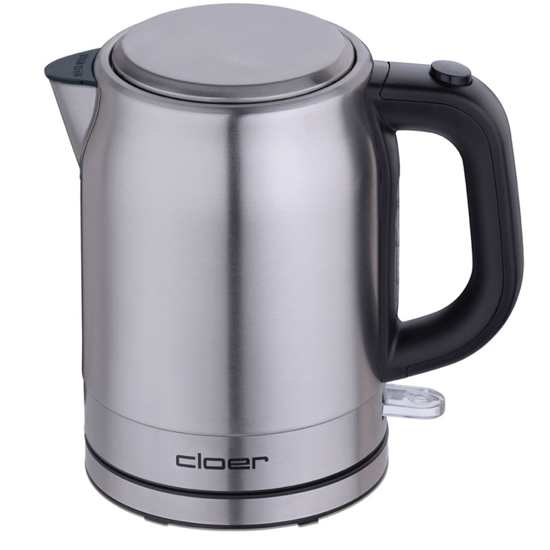 Cloer Edelstahl-Wasserkocher 4519, edelstahl, 1 Liter