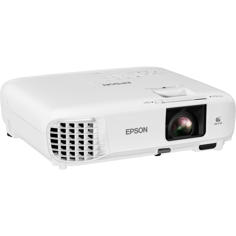 Epson EB-W49 LCD-Beamer, weiß, 4000 ANSI-Lumen, WXGA, HDMI
