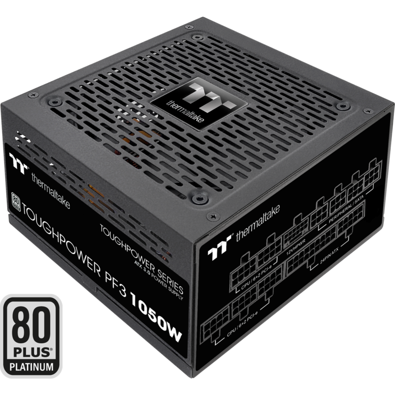 Thermaltake Toughpower PF3 1050W PC-Netzteil, schwarz, 1x 12-Pin High Power GPU