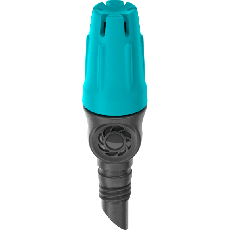 GARDENA Micro-Drip-System Endkleinflächendüse, 10 Stück Düse, schwarz/türkis
