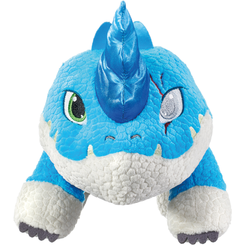 Schmidt Spiele Dragons Plowhorn Kuscheltier, mehrfarbig, Größe: 34