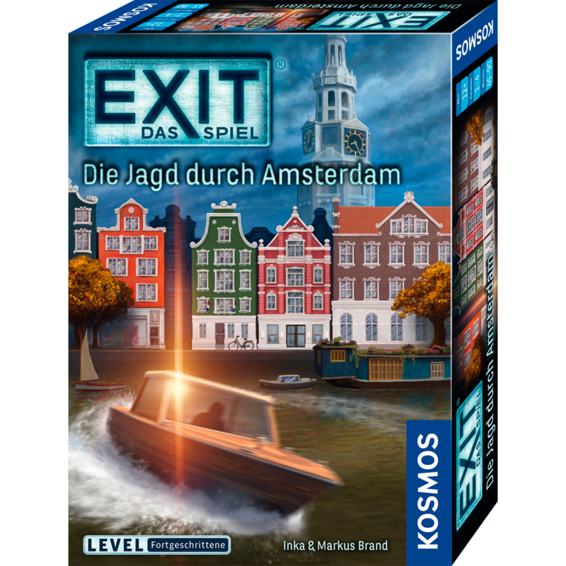 Kosmos EXIT - Das Spiel: Die Jagd durch Amsterdam Partyspiel