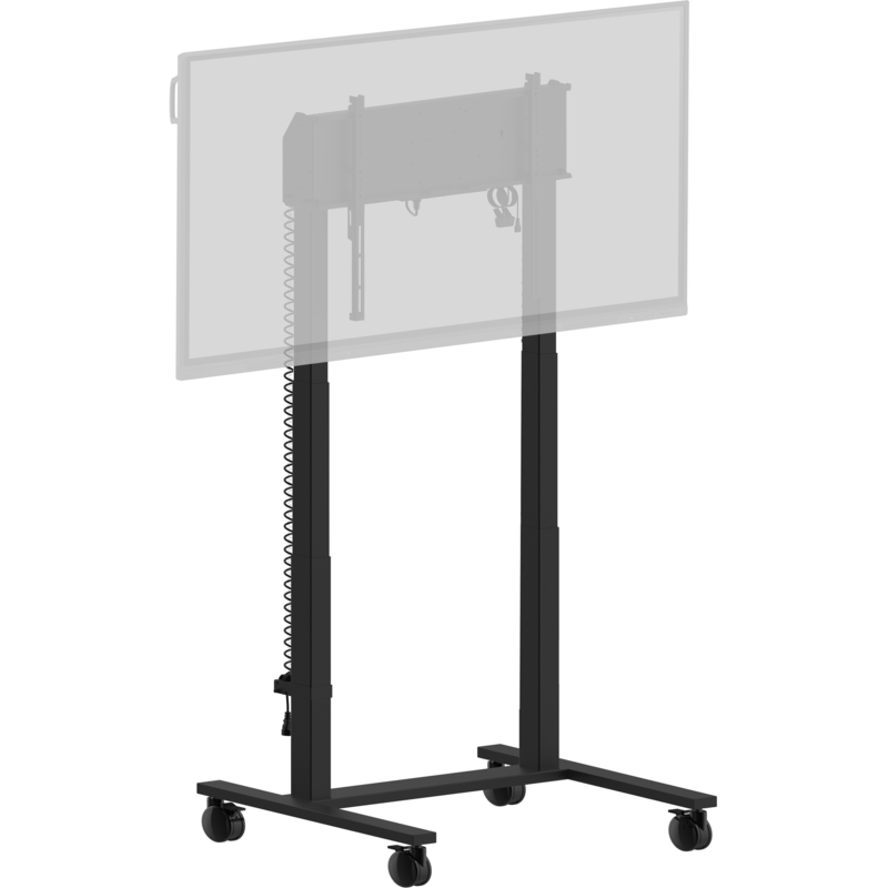 iiyama Elektrisches Pylonensystem MD-CAR2031-B1 Monitorhalterung, schwarz, für