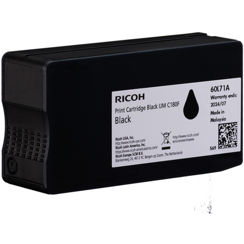 Ricoh Tinte schwarz 408517